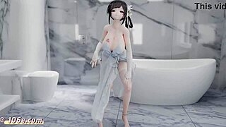 azur lane zhenhai 3d nude dance tik tok style
