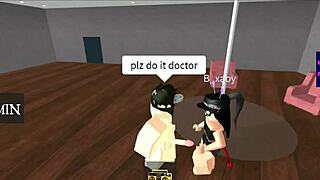 i'm the slutty doctor fuckin my patient