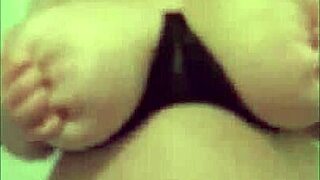 kaitie cali shows off her big tits in monster compilation