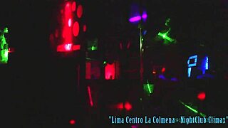 Night club climax caught on video!