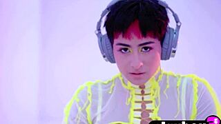 Mia Valentine posing her big ass?