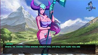 legend of elmora part 3: rough sex against the rocks 😈