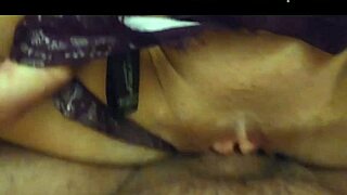 Amateur Wife in Purple Lingerie Gets Naughty on Webcam.