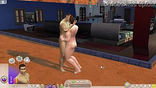 Straight Sim Succumbs To Gay Temptation!