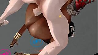 enjoying sex with a delicious brunette