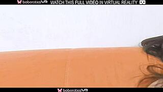 I'm Roxanne, showing off my wet pink pussay all alone in VR, feeling so sexy