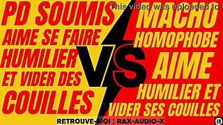 plan hard entre un fran�ais h�t�ro macho puissant et un jeune gay soumis et faible!