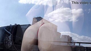 teen argentinian shows off big ass in debut