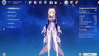 Genshin impact glitch: zooming in without the blur