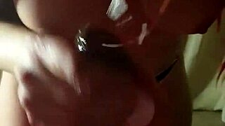 Ariel sucks dick and holds cum in her mouth 😋