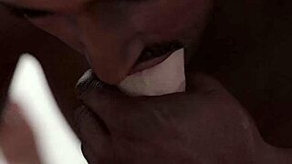 Black Man Sucks Big White Dick