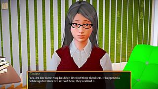 I discover erotic adventures in my new family with big tits and ass hentai