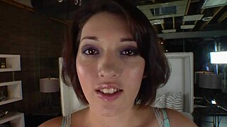 Horny Brunette Pounded Hard, Or Was She?