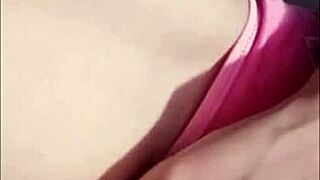 Hey, my horny cousin films herself masturbating just for me!