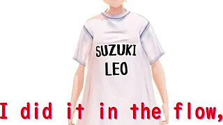 Leo Tries Stretch Yoga In Anime Exercise Video