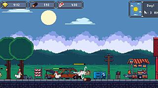 asian dancer in hentai game gets creampied multiple times at love hotel