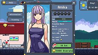 asian dancer in hentai game gets creampied multiple times at love hotel