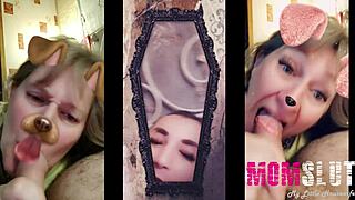 does mature blonde suck like a slut?