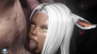 Catgirl gets pounded in Limsa Lominsa with FFXIV nude mods! 😻