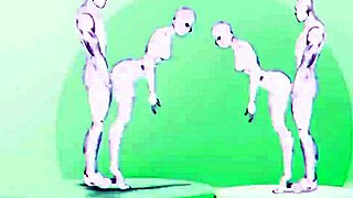 twins in the cartoon are fucking the girls in this anime hentai story