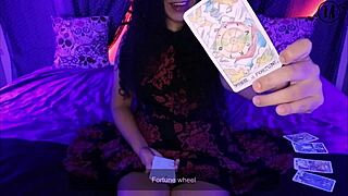 Agatha dolly gives joi on halloween.