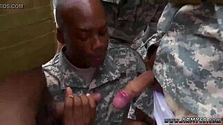 army men in the shower say, 'we're fucking hard with explosions and failures'