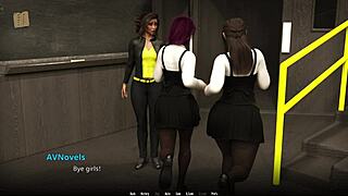 Milf With Big Tits And Ass In Detailed Action