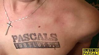 British Sub Slut Sasha in Stockings Gets Dominated in Rough Action