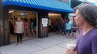Lovely Ladies Pose on Beach