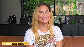 Braces won't stop her from DEEPTHROATING a BIG COCK