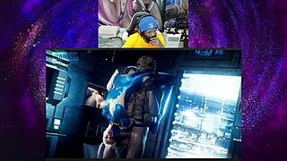 Jaheira's Bald Pussy Fucked In Ass While Aerith Watches Tifa Get Fucked POV?