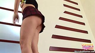 Let me flash my cute little 18+ panties for you