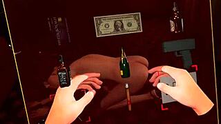 exploring vr paradise in private room 3 with friends