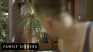 Wow! Kit Mercer’s Perfect Tits Bounce Wildly Riding Stepson Van Wylde’s Huge Cock!