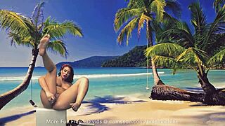 camsoda - curvy amateur girl fucks herself with glass dildo 😊