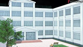 rias gremory craves more behind issei in hs dxd