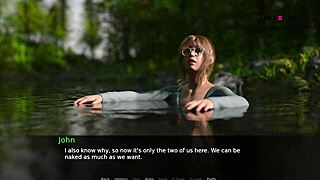 John And Mary Doing Sex Inside Rivier And On The Floor In Various Positions