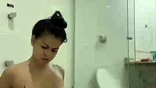 bia hot morena gets naughty with bathtub jet play?