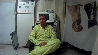 He cums in my face while I eat his ass and find another surprise inside the anus