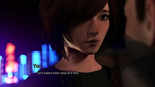 projekt passion big butt babe on rooftop with exotic outfit