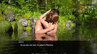 John And Mary Doing Sex Inside Rivier And On The Floor In Various Positions