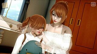 my bully turns into my lover with blonde big tits