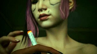 In Cyberpunk 2077, Songbird and Laguna Bend share an intense sex scene at ultra settings.