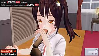 In this uncensored Japanese hentai anime, enjoy handjob and blowjob with ASMR. Earphones recommended